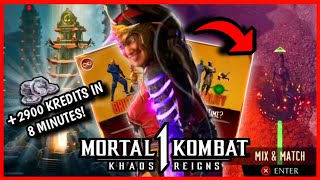 NEW FASTEST Kredits Farm For BRUTALITIES in MK1 Khaos Reigns Mortal Kombat 1 [upl. by Ahsatel]