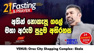 quotඅතින් නොකැපූ ගලේ මහා අරුම පුදුම අභිරහසquot  දානියෙල් හතරවන දවස quot 20240124 [upl. by Boorman469]