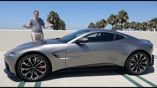 The 2019 Aston Martin Vantage Is a 185000 True Sports Car [upl. by Ettennod]