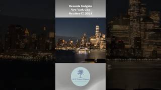 Oceania Insignia Sails into New York City  October 17 2024 [upl. by Jorrie241]