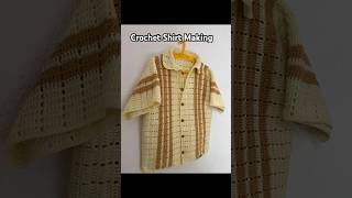 How to crochet a shirt crochet shirt [upl. by Dorey714]