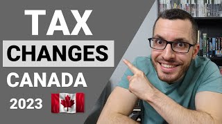 Important TAX CHANGES in CANADA for 2023  TFSA RRSP CPP amp FHSA  Canadian Tax Guide Chapter 11 [upl. by Kurys]