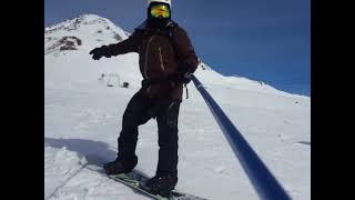 Snowboarding in Klosters Davos Switzerland February 2024 Part 3 [upl. by Gabel]