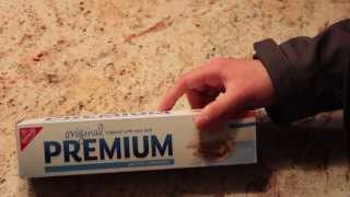 Unboxing  Review of Premium Saltine Crackers [upl. by Nylrahs]