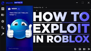 How To Exploit in Roblox in 2024  Wave [upl. by Atilrahc]