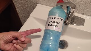 ❇️💪🏻POTENTE JABON PARA TUS BAÑOS ✨ LIMPIEZA DE TU BAÑO FACILMENTE😉 LIMPIEZA BAÑO JABON [upl. by Eidna789]