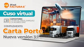 Curso virtual Nuevo complemento Carta Porte 31 [upl. by Can463]