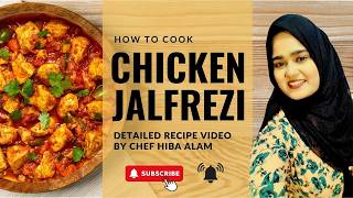 How to make SPICY chicken jalfrezi food recipe [upl. by Natsirk]