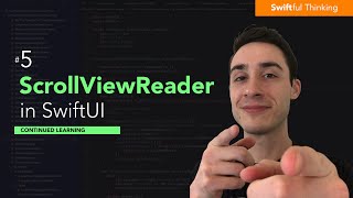 ScrollViewReader to auto scroll in SwiftUI  Continued Learning 5 [upl. by Adda]