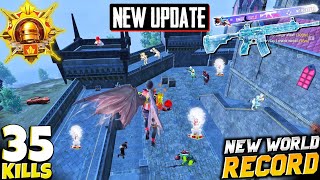 BEST UPDATE IN BGMI HISTORY 🔥 BGMI 34 UPDATE GAMEPLAY WORLD RECORD  BGMI NEW UPDATE [upl. by Amie]