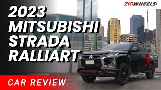 2023 Mitsubishi Strada RALLIART 4x2 Review  ZigwheelsPh [upl. by Bettye]