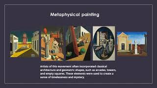 Metaphysical painting 20th century [upl. by Hanauq495]