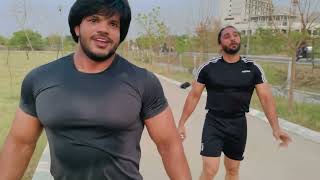 Bodybuilders ko bhi running jruri h 💪💪 [upl. by Einohpets]