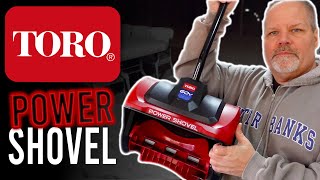 Toro Power Shovel 60volt Cordless Snowblower [upl. by Ardnaxila]