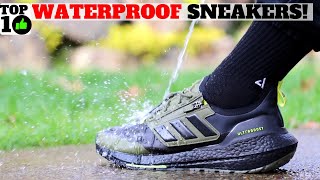 Top 10 WATERPROOF SNEAKERS [upl. by Hawkins]