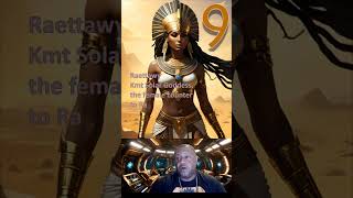 Most Powerful Goddesses  Raettawy Egyptian Solar Goddess the female counter to Ra kmt melanin [upl. by Langsdon]