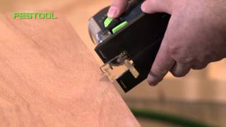 Splintervrij zagen met de Festool decoupeerzaag PS 420  Festool Quick Guide [upl. by Barrie]