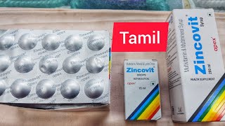 zincovitmultivitaminampmultimineraltablet uses and side effect in tamil [upl. by Lohner]