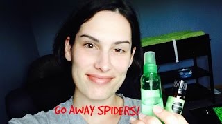 ESSENTIAL OILS  Getting rid of spiders [upl. by Alimac902]