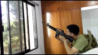 JAC M16A2 classic airsoft [upl. by Aynnek310]