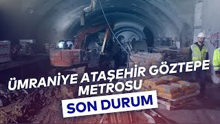 ÜMRANİYE ATAŞEHİR GÖZTEPE METROSU [upl. by Notgnihsaw]