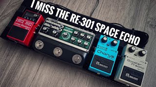 Reinventing the Roland Space Echo RE301 with Boss Pedals [upl. by Elbertine]