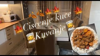 🍁MOTIVACIJA ZA BRZINSKO CISCENJE KUCE🍁 [upl. by Lowrance]