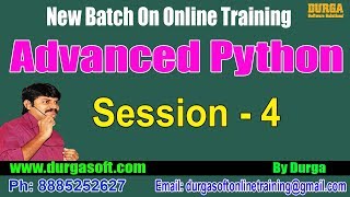 Advanced Python  Python OOPs  The Complete Story of Instance Variables  by Durga On 12072018 [upl. by Adierf597]