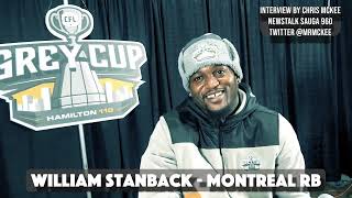 Montreal RB William Stanback on his journey from D2 Virginia Union to the CFL [upl. by Nerraj]