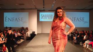 ENFASE  Desfile para 10ª Edição do Fashion Weekend Plus Size Verão 2015 FWPS [upl. by Addam]