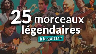 25 chansons MYTHIQUES à connaitre absolument à la guitare acoustique ⭐ [upl. by Eisse]