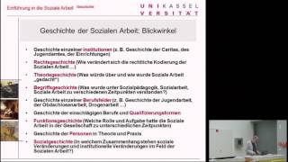 Einführung in die Soziale Arbeit Sitzung 4 [upl. by Ennayhs]