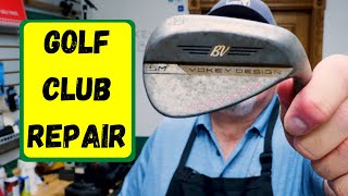 Golf Club Repair  Building Vokey Wedges [upl. by Ened]