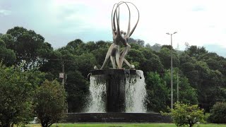 Monumento Sinergia Marco histórico em Timóteo Minas Gerais [upl. by Abernathy]