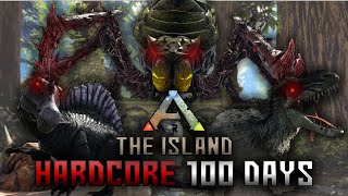 I Survived 100 Days on The Island in Hardcore ARK Survival Evolved [upl. by Elleoj]