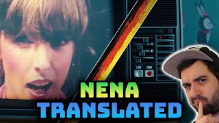 Nena Irgendwie Irgendwo Irgendwann Lyrics and Translation Explained [upl. by Sitruk]