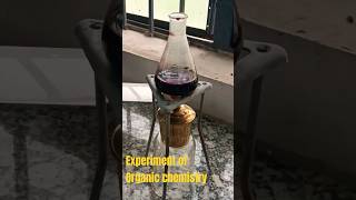 Synthesis of Benzoic acid from Benzyl Chloride by Oxidation rxn Lab practical mmmut shorts short [upl. by Ilyssa851]