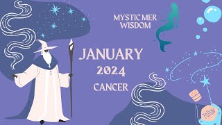 Cancer January 2024 Love is in the air [upl. by Auqinihs]