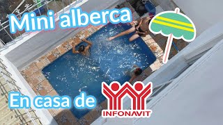 ¿CUANTO NOS COSTO 💵 NUESTRA MINI ALBERCA🏊🏼‍♂️  AVANCES DE LA AMPLIACIÓN [upl. by Rayford293]