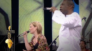 Dido  Youssou NDour  7 Seconds Live 8 2005 [upl. by Linnie]