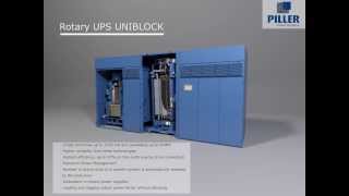 UNIBLOCK UBT Rotary UPS from 500 kW up to 40 MW [upl. by Nikkie232]