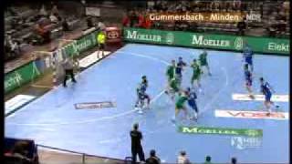 VfL Gummersbach  GWD Minden 4329 Handball 2009 [upl. by Imoyik]