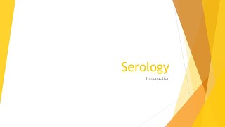 Serology Basics Introduction [upl. by Prochora]