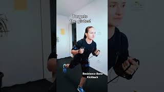 Benefits of Resistance Band Kickback resistanceband kickback emstraining emsworkout balance [upl. by Chirlin139]