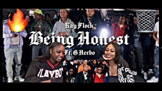 Kay Flock Being Honest Remix Ft G Herbo Official Video REACTION [upl. by Sheaff]