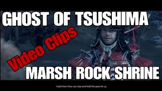 MARSH ROCK SHRINE  GHOST OF TSUSHIMA [upl. by Kenwood]