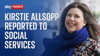 Kirstie Allsopp reported to social services for allowing son 15 to travel Europe solo [upl. by Goulden]