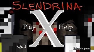 SLENDRINA X MINECRAFT GAMEPLAY [upl. by Maro]