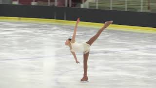 2018 Upper Great Lakes Regional Championships  Juvenile Girls FS  Cathy Yang [upl. by Ert]