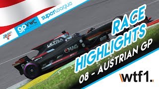 WTF1 Superleague 2018 R8  Austrian GP  HIGHLIGHTS [upl. by Wallinga]